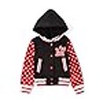 thumbnail image 3 of unik Veste Universitaire pour Fille avec Manches à Pois (petit (5/6), Rouge), 3 of 4