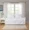 White, variant on Kebury 3 Pieces Daybed Cover Set Cozy Sofa Daybed Bedding Double Sided Quilting Bedspread Day Bed Couch Cover With 2 Standard Shams,39"x75", White