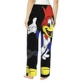 thumbnail image 3 of Woody Woodpecker Women's Pajama Pants Ultra Soft Comfy Sleep Lounge Pants Cartoon Print Lightweight Casual Bottoms Loungewear, 3 of 8