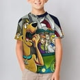 thumbnail image 2 of Scooby Doo Kid's T-Shirt Short Sleeve T-Shirt Tops Summer Tee Shirt for Boys Girls 150CM, 2 of 8