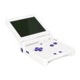 thumbnail image 3 of eXtremeRate Chameleon Purple Blue Glossy Custom Full Set Buttons for Gameboy Advance SP, Replacement A B L R Button Power On Off Volume Button D-Pad Key for GBA SP Console - Console Not Included, 3 of 7