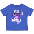 thumbnail image 3 of Inktastic I Wear Purple For Myself Lupus Awareness Boys or Girls Toddler T-Shirt, 3 of 5
