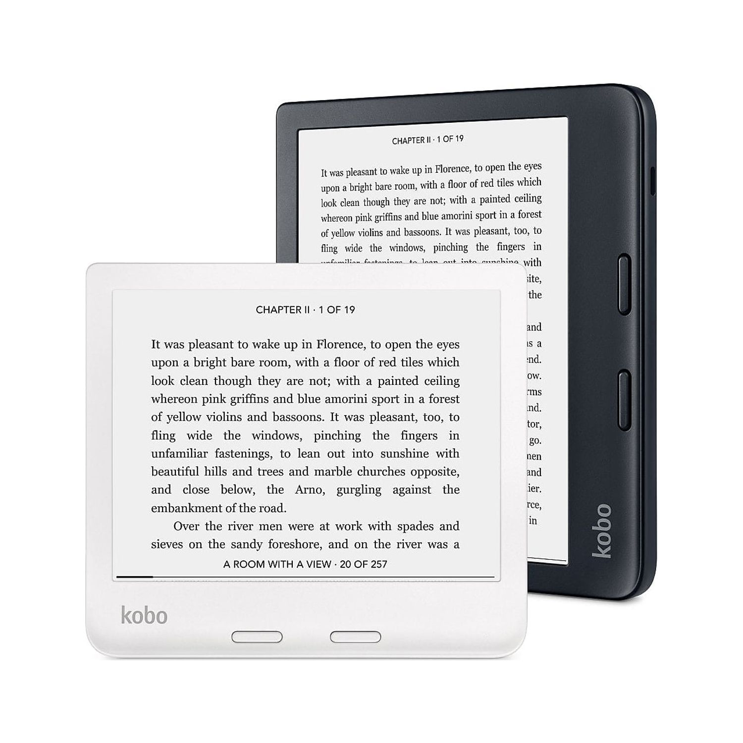 Kobo Libra 2 | eReader | 7? Glare Free Touchscreen | Waterproof | Adjustable Brightness and Color Temperature | Blue Light Reduction | eBooks | WiFi | 32GB of Storage | Carta E Ink Technology | Black - image 4 of 5