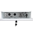 thumbnail image 3 of Heavy Duty 18" x 18" x 5" DVR Security Lock Box 16 Gauge with Exhaust Fan for CCTV Security Systems - White, 3 of 5