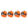 thumbnail image 4 of relayinert 2x Unisex Manual Counting Tally With Clear Accurate Scale For Easy Materials Orange 2Set, 4 of 6