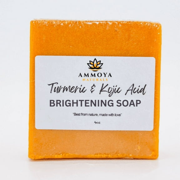 Ammoya Naturals Turmeric & Kojic Soap Bar – 4 oz