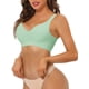 thumbnail image 4 of Sostén inalámbrico INSPIRE CHIC para mujeres, diseño sin proyección, tirantes ajustables para reducir la silueta, color verde claro medio, 4 of 4