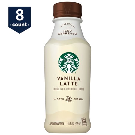 Starbucks Latte - Vanilla Latte 14oz 8pk