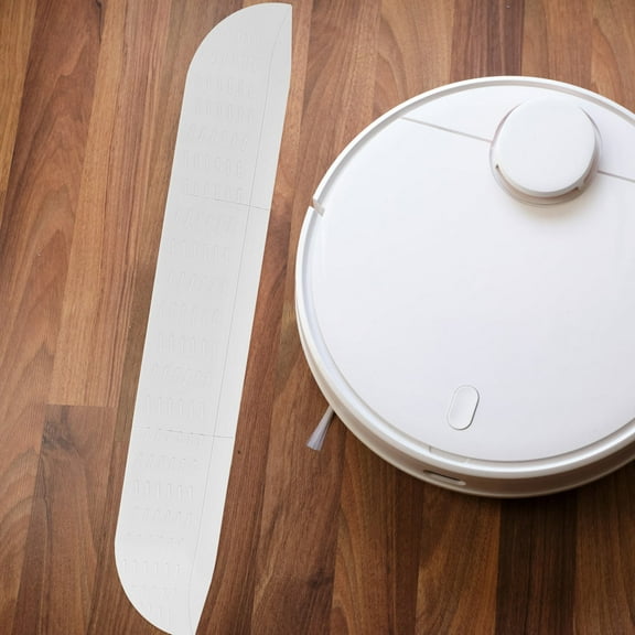 WHAMVOX 1 Set Step Assist Ramp for Robot Vacuums Threshold Ramp Rubber Wheelchair Ramp for Thresholds Doorways and Bathroom