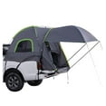 thumbnail image 6 of Truck Tent 8.0-8.2ft Waterproof Camping Tent, 2-3 Person Truck Bed Tent PU2000, Portable Pickup Truck Tent with Awning & Ventilation, 6 of 8