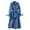 Blue, variant on Manxivoo Trench Coat for Women 2023 Trench Windbreaker Outerwear Fit Coat Women Solid Long Overcoat Slim Jacket Women's Coat Womens Coats Blue XXL