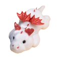 thumbnail image 1 of Peluche dinosaurio, juguete peluche, animal peluche, decoración del hogar, coleccionable, regalo cumpleaños dibujos animados, muñeco Blanco, 1 of 8
