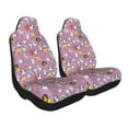 thumbnail image 2 of Rocae Lovely Animals Print Seat Covers for Cars Trucks and SUVs,Easy to Install Cover Set-1, 2 of 9