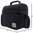 thumbnail image 7 of Camping Cooler, Worksite Lunchbox, Soft Shell Lunch Bag for Construction Sites, Work and Everyday Use, Black, 7 of 7