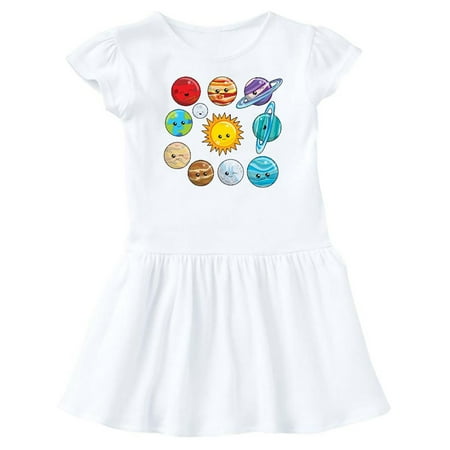

Inktastic Happy Sun Moon and Planets Gift Baby Girl Dress