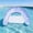 Purple, variant on Zeiwohndc Light weight Inflatable U Shaped Float Chair For Swimming And Sunbathing