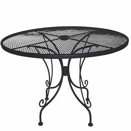 Dc America Charleston Wrought Iron Table 48 Round Com Dc America Charleston Wrought Iron, Dc America Outdoor Furniture