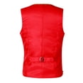 thumbnail image 3 of Mens Halloween V Neck Jacket With Decorative Vest Party Apparel, 3 of 7