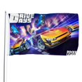 thumbnail image 1 of Rocket League Bandera impresa con temática, regalo perfecto para fanáticos, amigos y familiares, y adecuada para actividades al aire libre e interiores, decoraciones de fiesta. 90 cm × 150 cm., 1 of 6