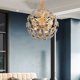 thumbnail image 3 of New LED Gold K9 Crystal Modern Led Chandelier Living Room Bedroom Luxury Interior Lighting My Lux Decor Round, 3 of 7