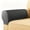 Gray, variant on 2 Pcs Waterproof Faux Pu Leather Armrest Covers Vintage Stretch Arm Covers, Washable Anti Slip Furniture Protector for Sofas Chairs Recliner (Gray)