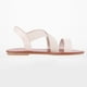 thumbnail image 2 of Sandalias planas con correa de tobillo elástica y puntera abierta zapatos de vestir de verano para mujer, 2 of 9