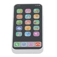 thumbnail image 1 of Kids Cell Phone Toy, Baby Phone Toy Music Light Function Portable  For Birthday Gifts For Over 3 Years Old White, 1 of 8