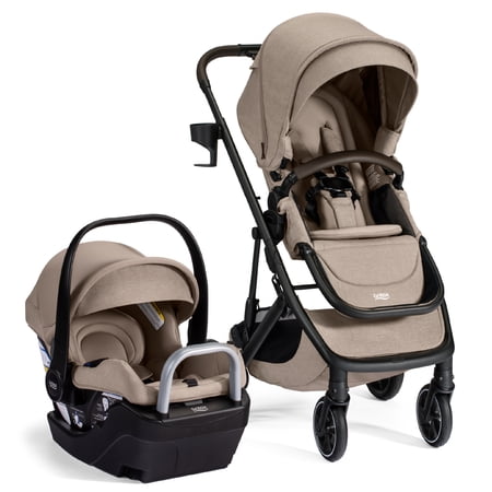 Britax® Prism™ Full-Size Travel System With Willow® S Infant Car Seat and Alpine® Base — Teak