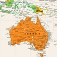 thumbnail image 5 of 32x50 Inch World Map Poster - Extra Large Canvas Wall Art for Classrooms & Office Decor, 5 of 13