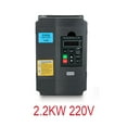 thumbnail image 1 of 2.2KW 220 VFD Inverter 3KW 4KW 5.5KW 7.5KW Frequency Inverter Converter 1P Input 3P Output 220 For CNC Spindle Motor Speed Con ,Wide Use, 1 of 7