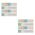 thumbnail image 4 of Toystoory 20 Piezas Mosaico Azulejos de Pared Pegatinas Cocina Baño Azulejo Calcomanías #1 15x15cm Type3, 4 of 6