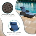 thumbnail image 2 of POCASSY Outdoor Wicker All Weather Chaise Reclining Lounges with Cushions (Set of 4), 2 of 8