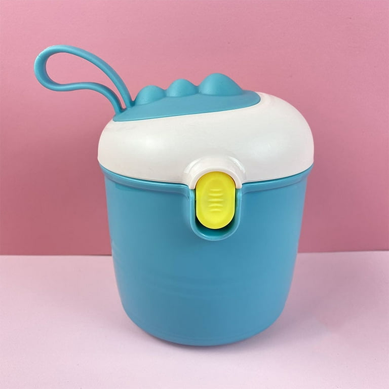Children's Formula Dispenser, Portable Baby Milk Powder Container Box, Small  Size, Green