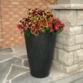 thumbnail image 4 of Mayne Versailles 26in Tall Planter - Polyethylene Planter - Espresso - Espresso Brown (5891-ES), 4 of 7