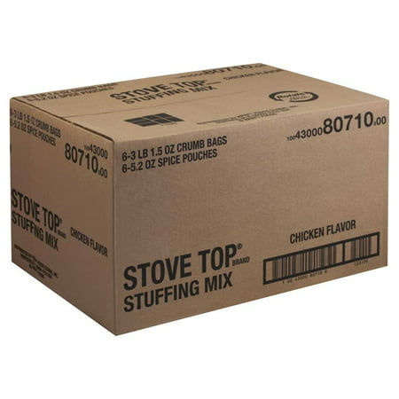 6 PACKS : Stove Top Chicken Flavored Stuffing 3.4