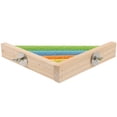 thumbnail image 4 of KAKOWELY Multi Color Bird Stand Up Platform Plastic Frame for Pet Use Encouraging Exercises 70 Characters,11.02"X7.68"X1.69", 4 of 5