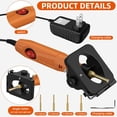 Electric Chainsaw Sharpener Kit -High-Speed Chain Saw Sharpener Tool ...