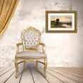 thumbnail image 3 of Benjamin Williams Leader 24x17 Gold Ornate Framed and Double Matted Museum Art Print Titled - Evening on the Thames at Shillingford (1905), 3 of 4