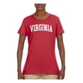 thumbnail image 2 of Wild Bobby State of Virginia College Style Women Graphic Tee, 2 of 6