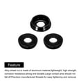 thumbnail image 4 of M3 Cone Cup Countersunk Washers,Hole Dia 3mm/0.12" Aluminum 30PCS, Black, 4 of 6