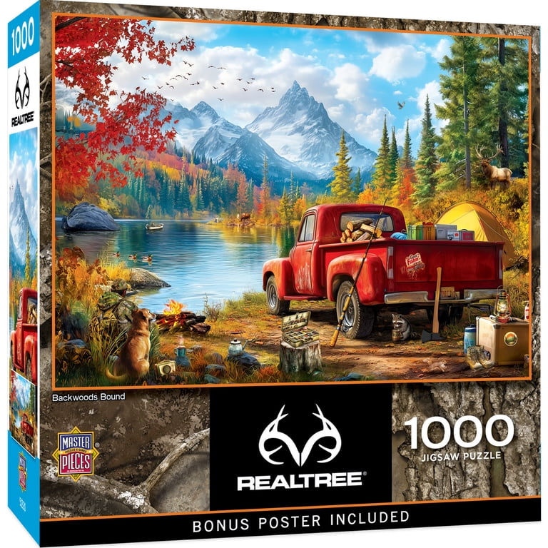 MasterPieces Backwoods Bound 1000-Piece Puzzle photo 1
