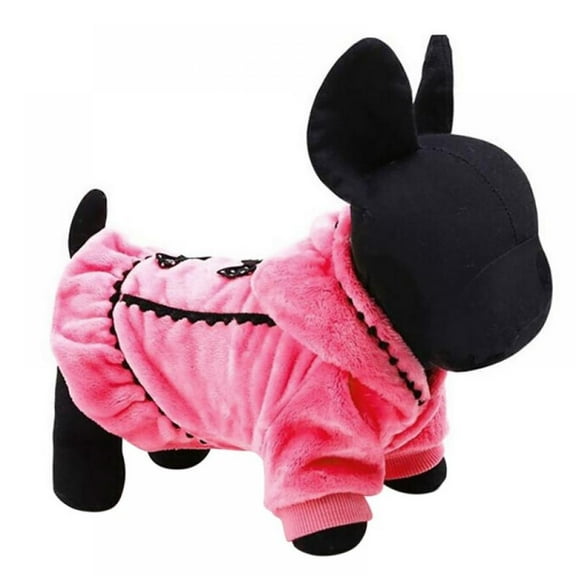 Kozart Dog Clothes Bow Tie Dress Hoodie Winter Warm Cute Pink Black Color Small Dog Clothes For Dogs Puppy Dot Skirts XXS-L Clothes