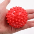 thumbnail image 1 of Cómodo Acupuntura Bola Spiky Estrés Tensión Alivio Cuerpo rojo Colcomx Bola de Masajeador, 1 of 8