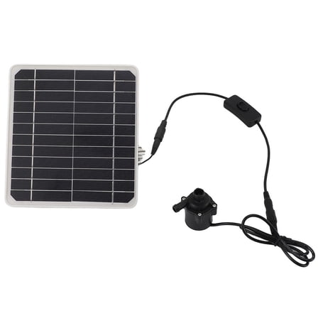 30W Solar Pump Automatic Water Pump Aquatic Life Care 18x16.5CM 30W Solar Water Pump With Bracket Adjustable Features