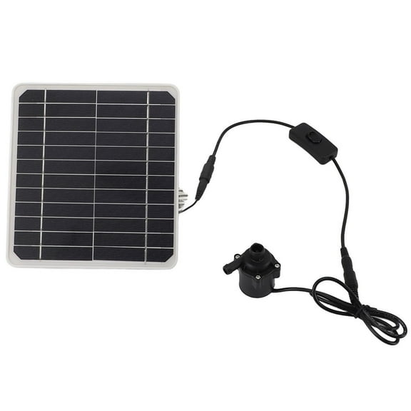 30W Solar Powered Water Pump Kit with Adjustable Bracket & Flow Control Switch for Outdoor Fountains,Ponds & Garden Irrigation