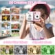 thumbnail image 4 of Cámara de impresión instantánea Pisexur para niños, con grabación de video de alta definición e impresión con un solo clic. Ideal para crear juguetes y regalos navideños. Electrónica infantil, organi, 4 of 9