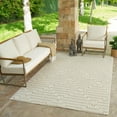 thumbnail image 5 of Rug Branch Maise Modern Abstract Indoor Area Rug, Cream Beige - 5'x7', 5 of 8