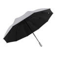 thumbnail image 5 of Paraguas automático inverso para hombres y mujeres, para sol y lluvia, de doble uso, resistente, plegable, resistente a los rayos UV, 5 of 5