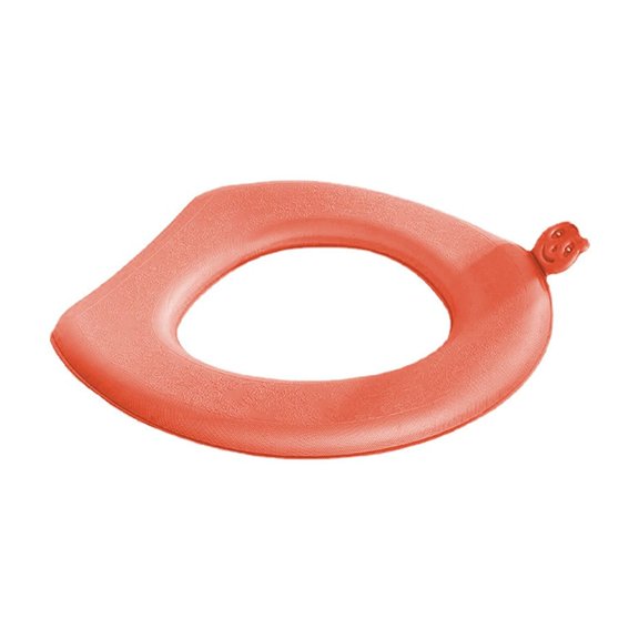 Qholemyo EVA Waterproofing Toilet Seat Thickened Universal Toilet Seat Cushion Paste Type Household Toilet Seat Cushion Sleeve Toilet Cover Cushion