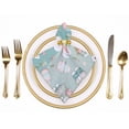 thumbnail image 2 of WYYP Bunnies Easter Eggs Pastel Colors Cloth Napkins for Farmhouse Party Dining Table Decor 4 PCS, 2 of 7